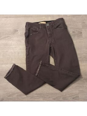 Democracy grayish black fringe jeans size 2